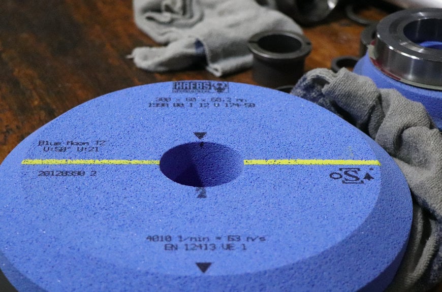 Krebs-Riedel: Premium solution for grinding large gears